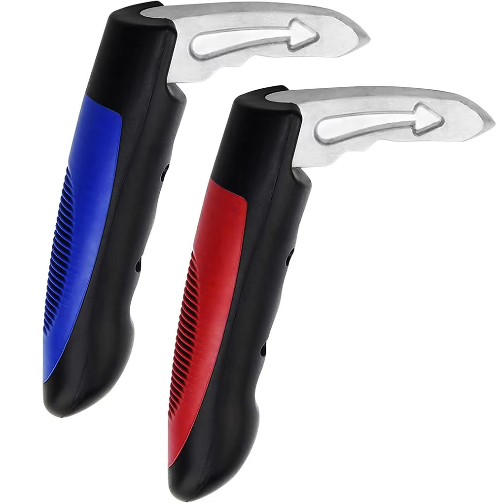 2Pcs Car Door Assist Handle 2 in 1 Multifunction Vehicle Support Handles Window Breaker Portable Automotive Car Handle Assist