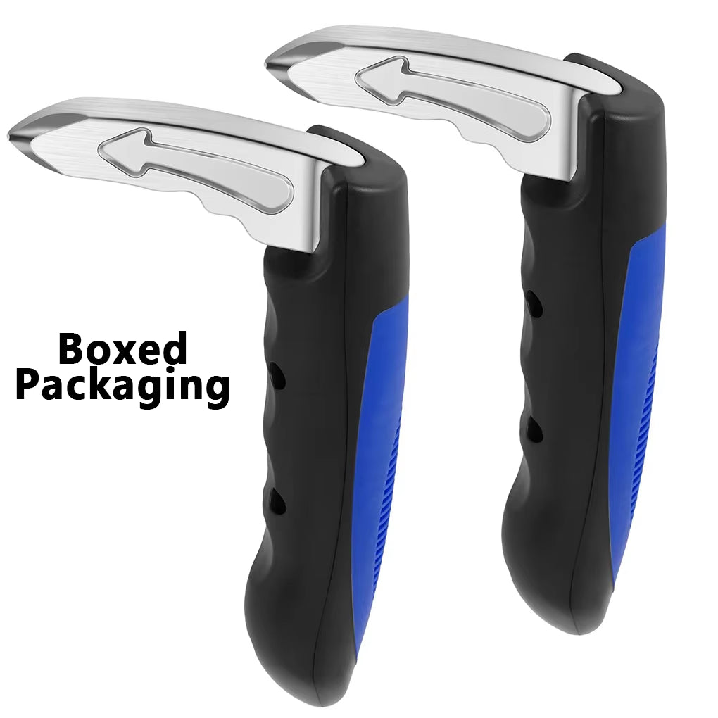 2Pcs Car Door Assist Handle 2 in 1 Multifunction Vehicle Support Handles Window Breaker Portable Automotive Car Handle Assist